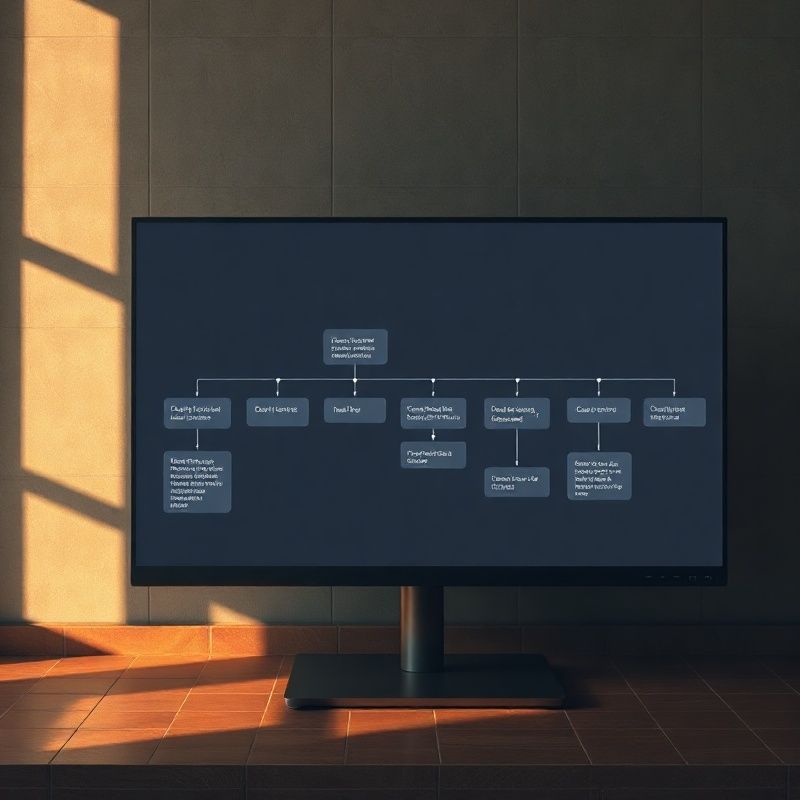 Diagrama de pipeline de contenido en pantalla